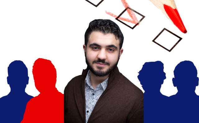 Student op de kieslijst: Achraf El Johari