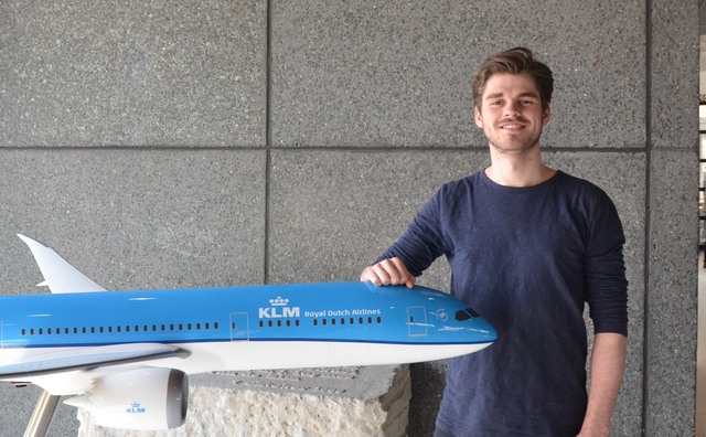 KLM-stagiair Ruben mocht met zijn baas mee naar Panama