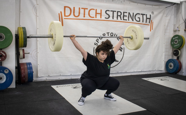 Droombaan: Sonja wil groot worden als gewichtheffer en coach