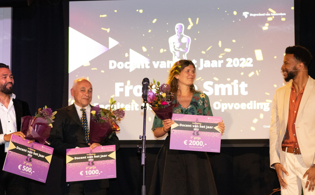 De Docent van het Jaar 2022 is lerarenopleider Frouwke Smit