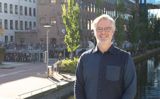 CREA-directeur Dennis van Galen wil meer samenwerking met de HvA